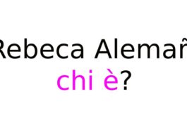 Rebeca Alemañy chi è