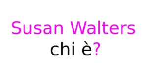 Susan Walters chi è Susan Walters chi è