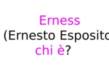 Erness (Ernesto Esposito) chi è? Biografia, età, carriera, canzoni, fidanzata, Instagram e vita privata Erness (Ernesto Esposito) chi è?