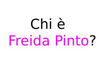 Freida Pinto chi è? Biografia, età, carriera, film, figli e marito, Instagram e vita privata Freida Pinto chi è