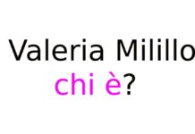 Valeria Milillo chi è?